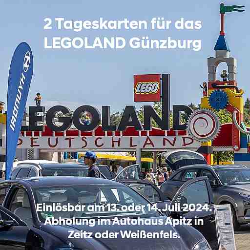 Autohaus Apitz LEGOLAND-Verlosung