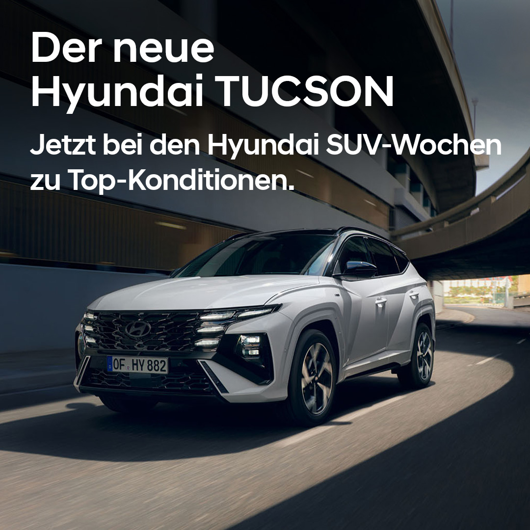 Hyundai TUCSON SUV-Wochen